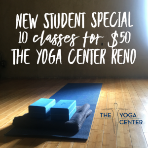 New Student Special with logo