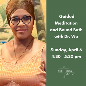 guided meditation with dr. we april (SM)